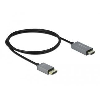 DeLOCK Active DisplayPort 1.4 to HDMI Cable 4K 60 Hz (HDR) 1 m