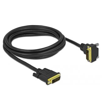 DeLOCK 85894 cavo DVI 2 m DVI-D Nero