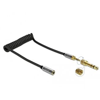 DeLOCK 85831 cavo audio 1 m 3.5mm Nero