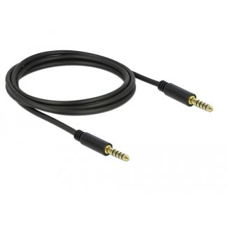 DeLOCK 85792 audio cable 2 m 4.4mm Black