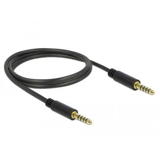 DeLOCK 85791 audio cable 1 m 4.4mm Black