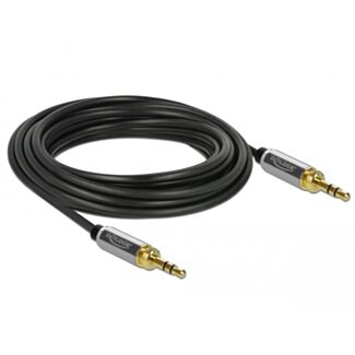 DeLOCK 85787 cavo audio 3 m 3.5mm Nero, Grigio