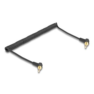 DeLOCK 85777 cavo audio 0,75 m 3.5mm Nero