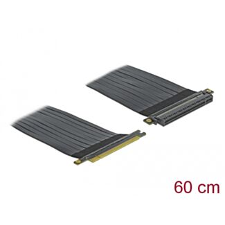 DeLOCK Scheda Riser PCI Express x16 per x16 con cavo flessibile da 60 cm