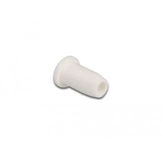 DeLOCK Fiber optic dust cap for connector with 1.25 mm ferrule 10 pieces white