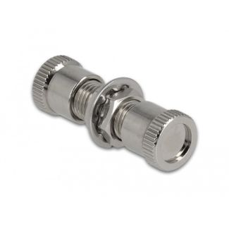 DeLOCK Optical Fiber Coupler SMA 905 Simplex female to SMA 905 Simplex female metal