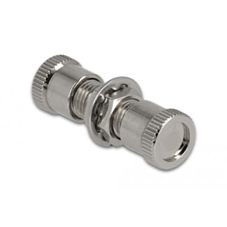 DeLOCK Accoppiatore in fibra ottica SMA 905 Simplex femmina per SMA 905 Simplex femmina in metallo