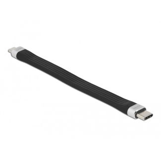 DeLOCK USB 2.0 FPC Flat Ribbon Cable USB Type-C to USB Type Micro-B 13.5 cm PD 3 A