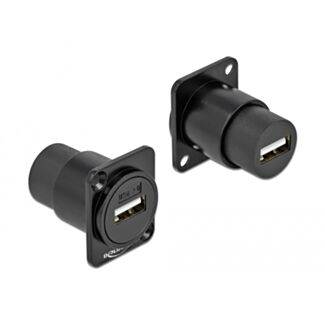 DeLOCK Modulo di Tipo-D USB 2.0 Tipo-A femmina per femmina