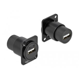 DeLOCK D-Type Module USB 2.0 Type-A female to female