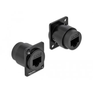DeLOCK D-Type Module RJ45 Cat.6 jack to jack