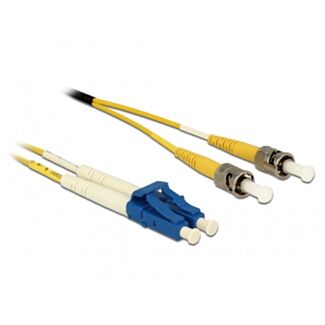 DeLOCK Cavo in fibra ottica LC > ST Singlemode OS2 0,5 m