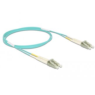 DeLOCK Cavo in fibra ottica LC > LC Multimode OM3 1 m
