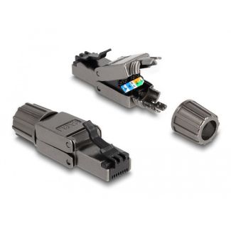 DeLOCK RJ45 plug Cat.8.1 STP toolfree