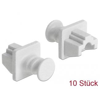 DeLOCK 86507 copertura antipolvere per porta 10 pz RJ-45