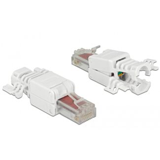 DeLOCK 86416 cavo di collegamento RJ-45 Bianco