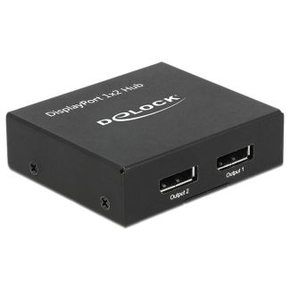 DeLOCK 87691 video splitter DisplayPort 2x DisplayPort
