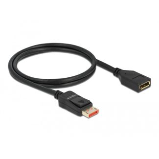 DeLOCK DisplayPort extension cable 8K 60 Hz 1 m