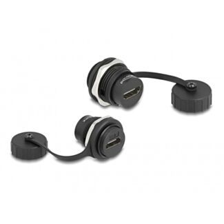DeLOCK Connettore HDMI-A integrato con cappuccio protettivo IP67 antipolvere e impermeabile