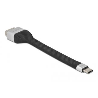 DeLOCK Cavo FPC a nastro piatto USB Type-C per VGA (DP Alt Mode) da 13 cm