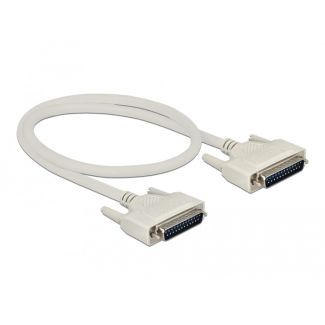 DeLOCK Serial Cable D-Sub 25 male to male 0.5 m