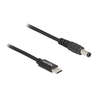 DeLOCK Cavo di ricarica USB Type-C maschio per da 5,5 x 2,1 mm maschio