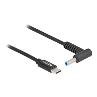 DeLOCK Cavo di ricarica USB Type-C maschio per HP da 4,5 x 3,0 mm maschio