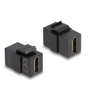 DeLOCK Modulo Keystone HDMI femmina > HDMI femmina nero