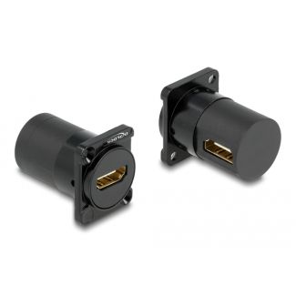DeLOCK Modulo di Tipo-D HDMI femmina per femmina con angolo di 90°