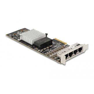 DeLOCK Scheda PCI Express x4 per 4 x RJ45 Gigabit LAN