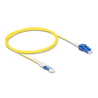 DeLOCK Cavo in fibra ottica CS maschio per LC Duplex monomodale G657A2 / OS2 Uniboot da 1 m