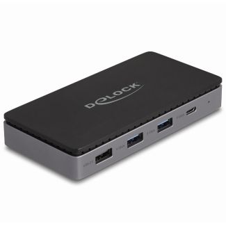 DeLOCK USB Type-C Docking Station 4K - Dual HDMI MST / USB / Gibabit LAN / PD 3.0 85 W