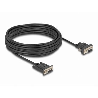 DeLOCK 88240 serial cable Black 10 m DB-9