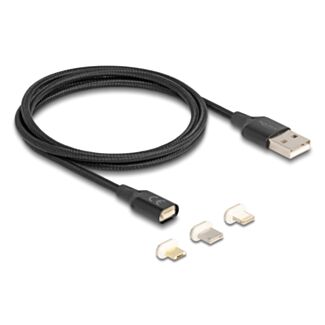 DeLOCK 88165 cavo USB 1 m USB A Nero