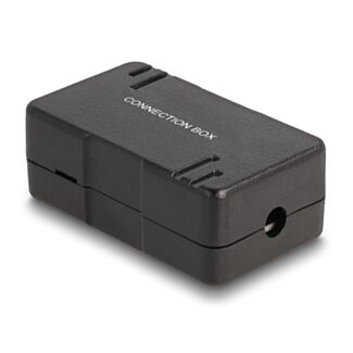 DeLOCK Scatola di connessione di rete LSA Cat.6 nera
