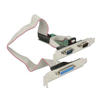 DeLOCK 89556 scheda di interfaccia e adattatore Interno Parallelo, Seriale