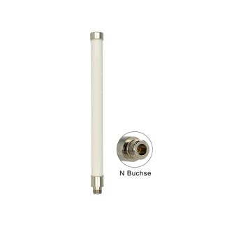 DeLOCK 89440 antenna di rete Antenna omnidirezionale Tipo N 8 dBi