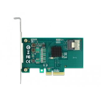 DeLOCK PCI Express x4 Card to 4 x SATA 6 Gb/s RAID and HyperDuo - Low Profile Form Factor