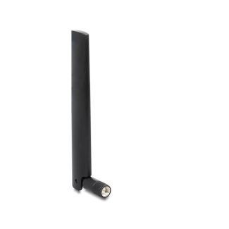 DeLOCK LTE Antenna (50 pieces) SMA -0.8 - 3.0 dBi omnidirectional with flexible joint black bulk