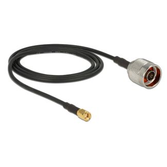 DeLOCK 88938 coaxial cable CFD200 1 m RP-SMA