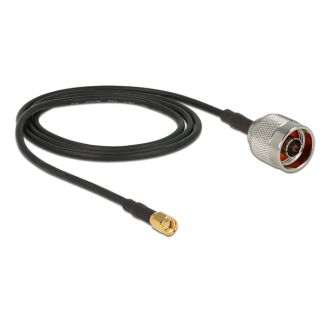 DeLOCK 88938 cavo coassiale CFD200 1 m RP-SMA