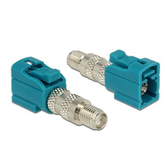 DeLOCK 88926 adattatore per inversione del genere dei cavi FAKRA Z SMA Blu