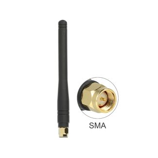 DeLOCK 88914 antenna di rete Antenna omnidirezionale SMA 2,5 dBi