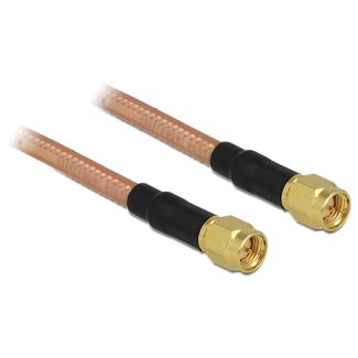 DeLOCK 88894 coaxial cable RG-142 0.4 m SMA