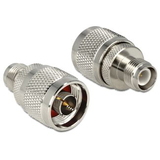 DeLOCK 88854 cable gender changer RP-TNC Nickel