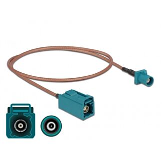 DeLOCK Cavo antenna FAKRA Z maschio > FAKRA Z femmina RG-316 0,5 m