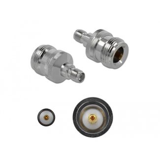 DeLOCK 89986 cable gender changer SMA Nickel