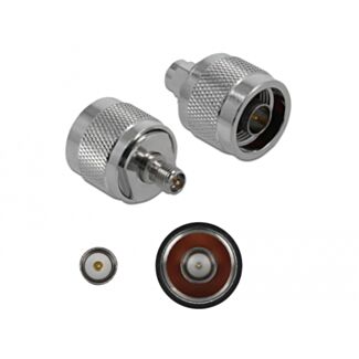 DeLOCK 89984 adattatore per inversione del genere dei cavi RP-SMA Nichel