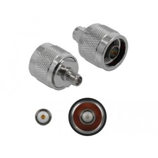 DeLOCK 89983 cable gender changer SMA Nickel