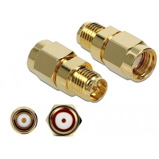 DeLOCK 89977 cable gender changer RP-SMA Gold